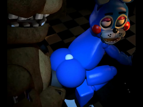 Toy bonnie gets dominated by withered freddy